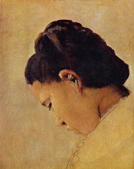 Georges Seurat : Head of a Girl